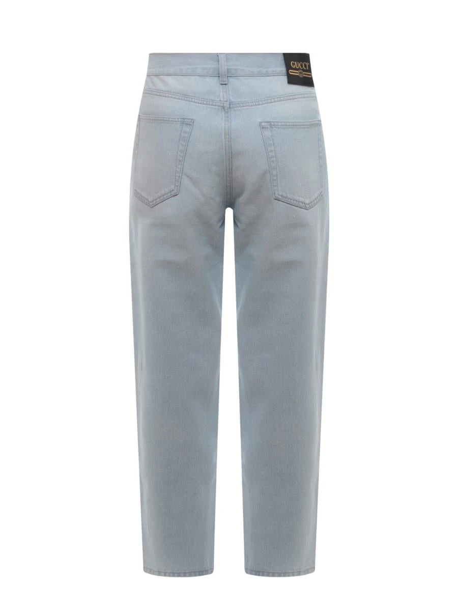 商品Gucci|Gucci 男士牛仔裤 727954XDCDB4452 蓝色,价格¥6085,第5张图片详细描述