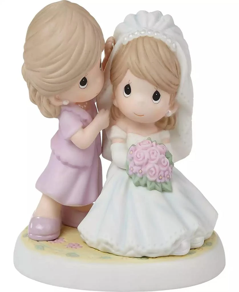 商品Precious Moments|222008 Today A Bride, Always A Daughter Bisque Porcelain Figurine,价格¥574,第1张图片