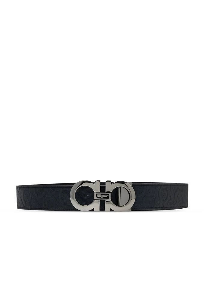 商品Salvatore Ferragamo|Ferragamo Gancini Plaque Reversibile Belt,价格¥2834,第1张图片