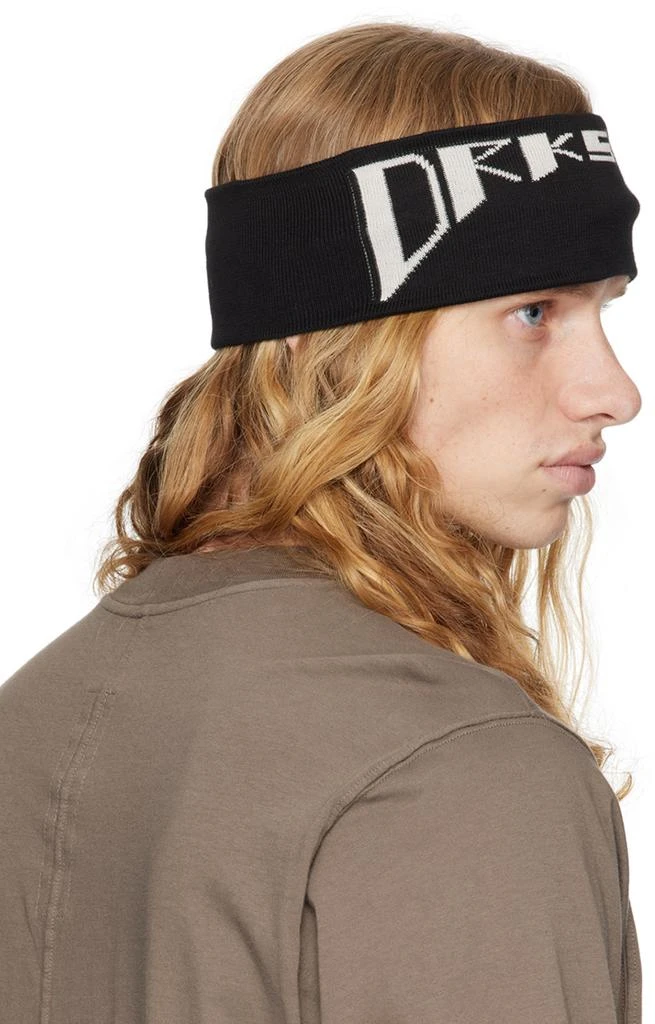 商品Rick Owens|Black Porterville 'DRKR' Headband,价格¥1102,第3张图片详细描述