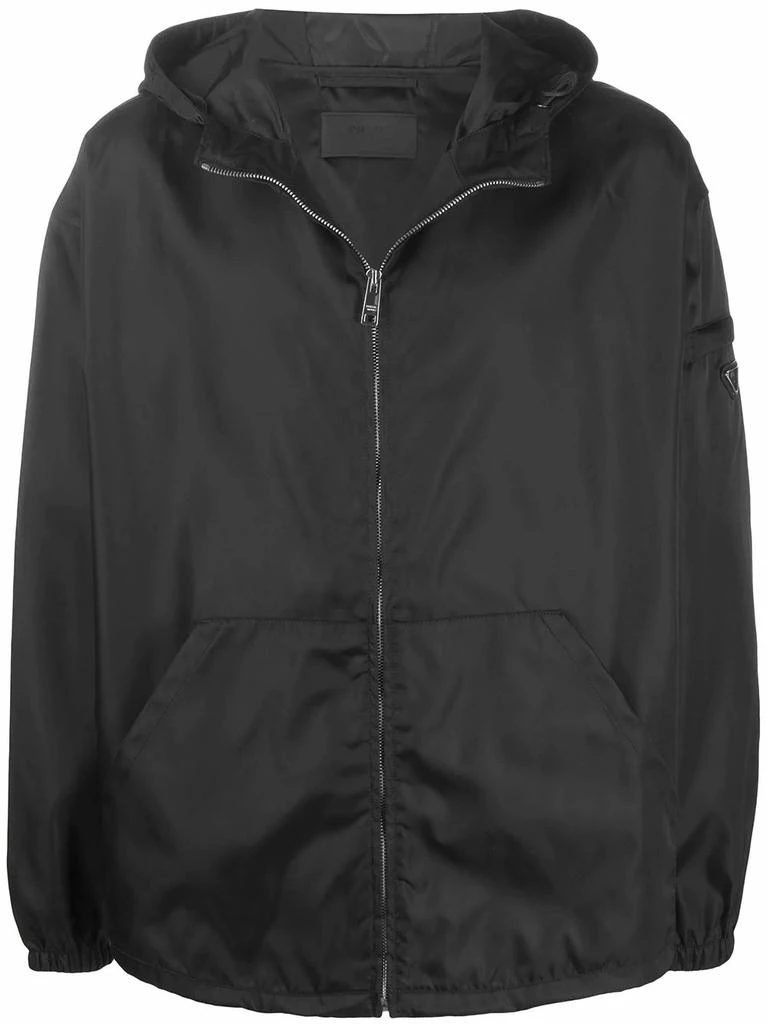 商品Prada|Prada Men&#39;s  Black Polyamide Down Jacket,价格¥11015,第1张图片