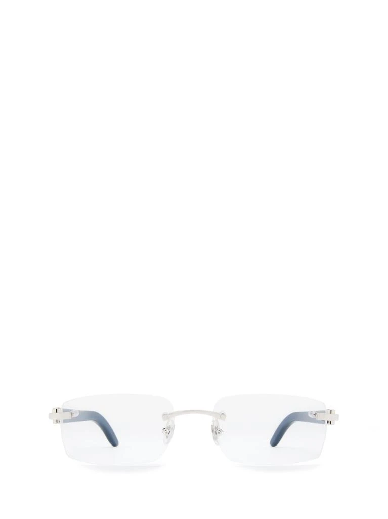 商品Cartier|Cartier Rimless Rectangular Glasses,价格¥12842,第1张图片