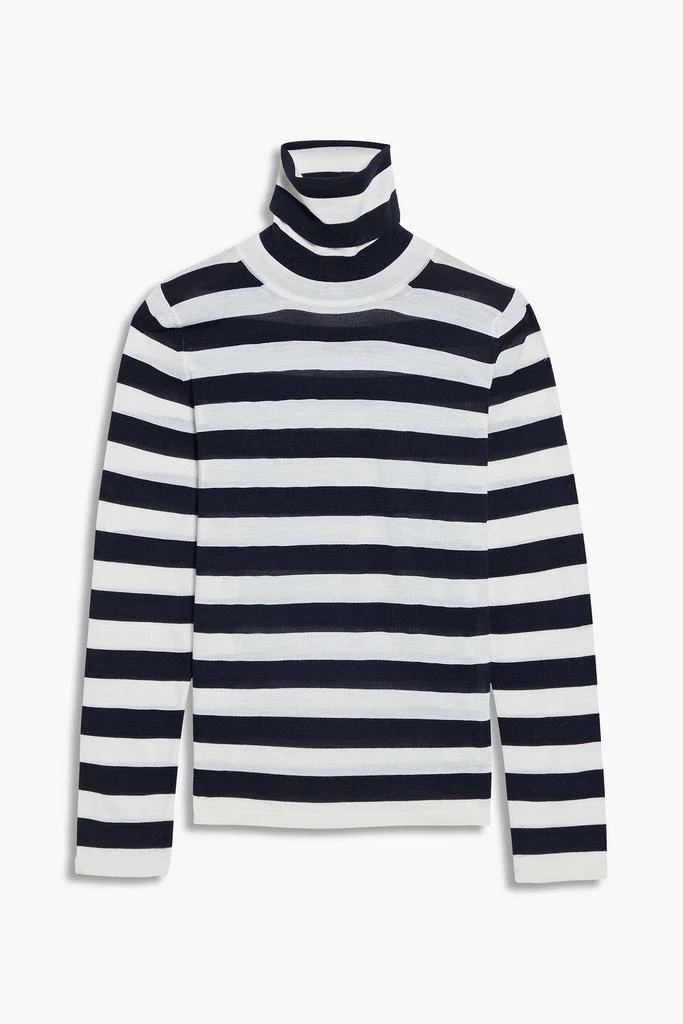 商品Max Mara|Adelio striped wool turtleneck sweater,价格¥1786,第1张图片