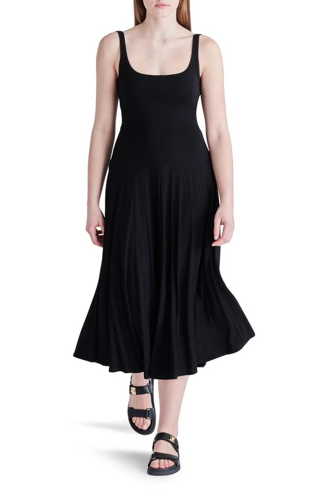 商品Steve Madden|Jayden Scoop Neck Midi Dress,价格¥243,第1张图片