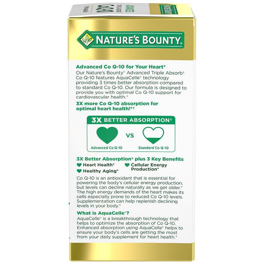 商品Nature's Bounty|Advanced CoQ10,价格¥376,第4张图片详细描述