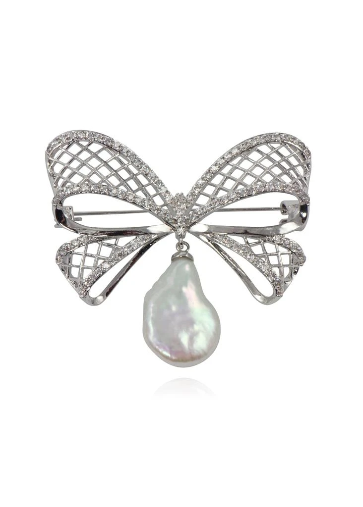 商品APPLES & FIGS|Butterfly pearl brooch,价格¥1922,第1张图片