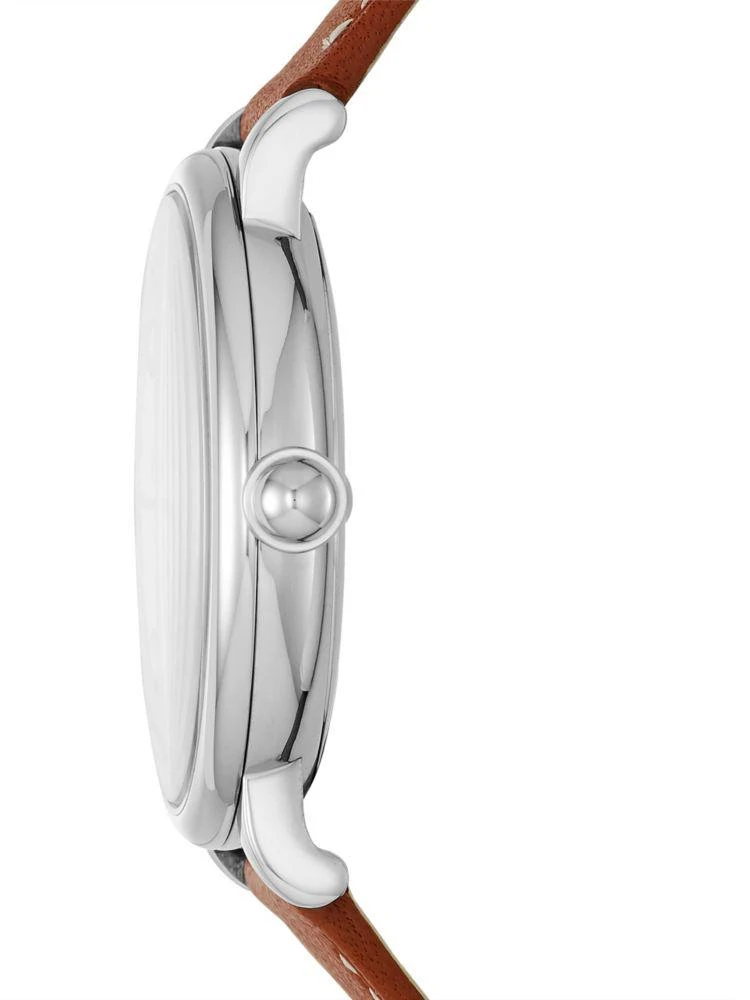 商品Marc Jacobs|Classic Stainless Steel and Leather Three-Hand Strap Watch,价格¥987,第3张图片详细描述