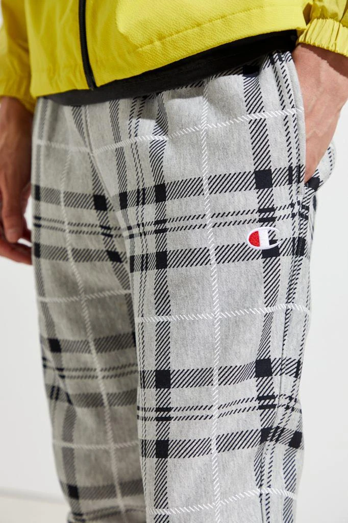 商品CHAMPION|Champion UO Exclusive Plaid Print Reverse Weave Jogger Pant 独家裤款,价格¥454,第3张图片详细描述