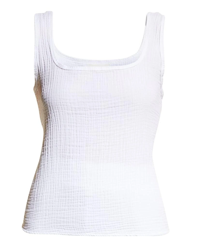 商品Sol Angeles|Square-Neck Cotton Tank Top,价格¥379,第2张图片详细描述