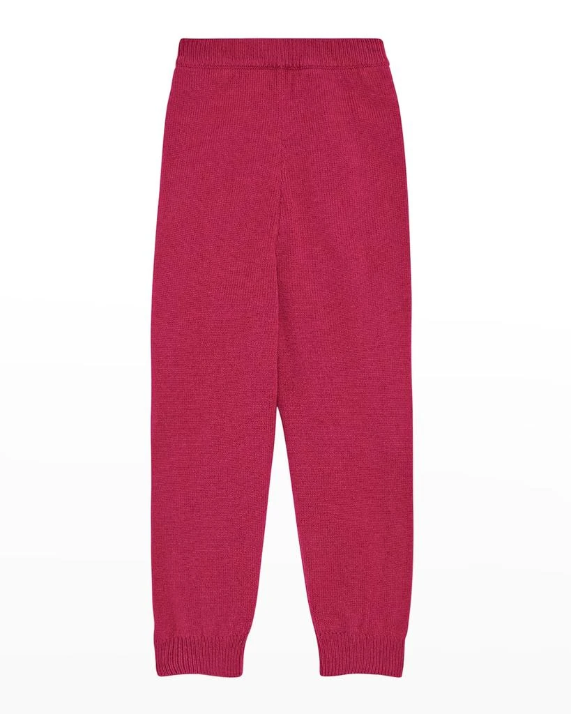 商品The Row|Kid's Solid Cashmere Jogger Pants, Size 2-10,价格¥1148,第2张图片详细描述