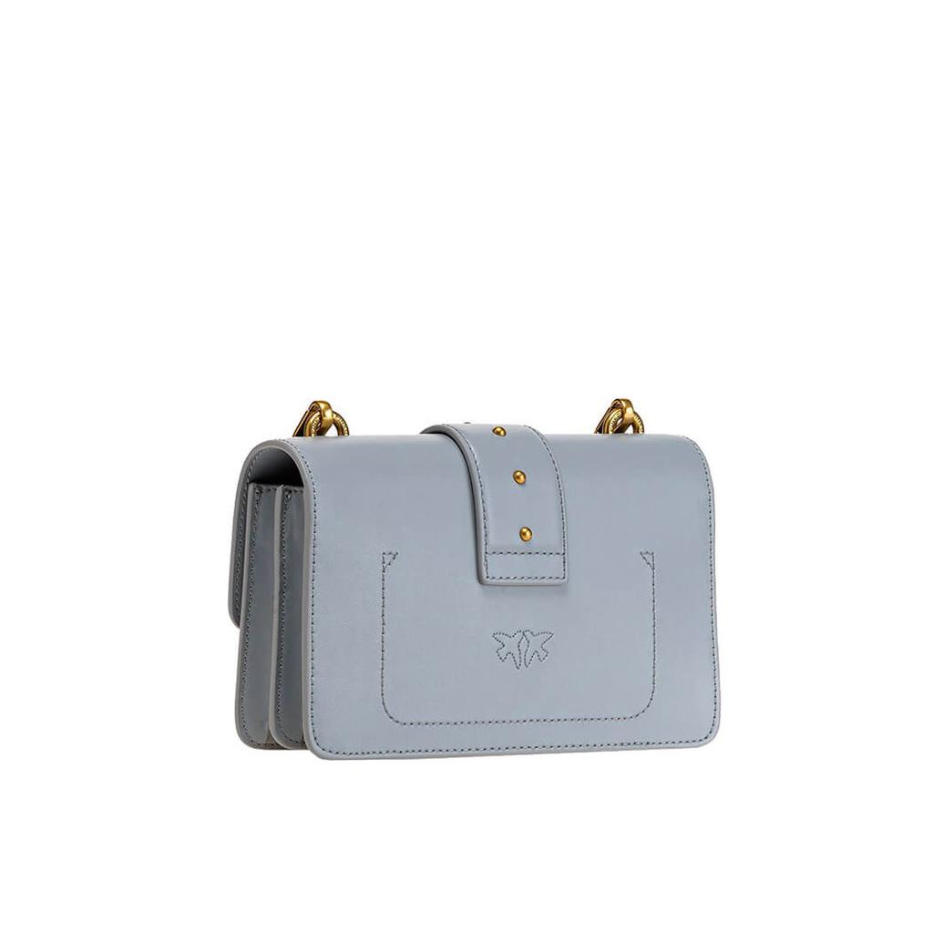 PINKO  LOVE MINI ICON SIMPLY 15 CL GREY CROSSBODY BAG商品第2张图片规格展示