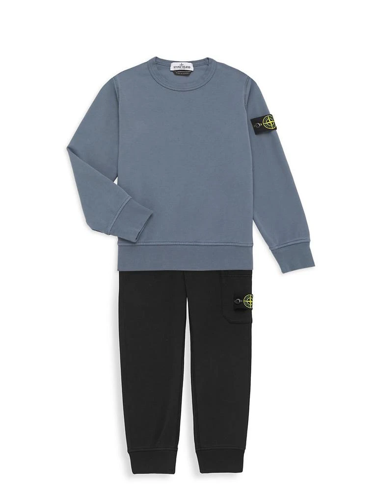 商品Stone Island|Little Boy's &amp; Boy's Cotton Sweatshirt,价格¥731,第2张图片详细描述