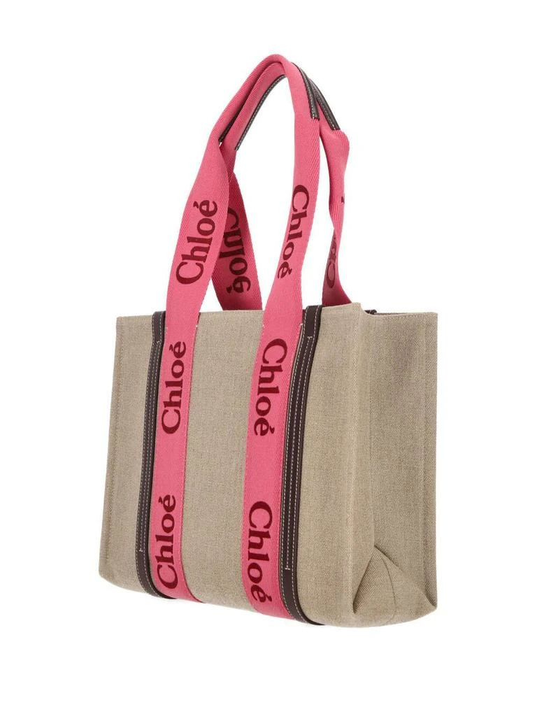 商品Chloé|Chloé Medium Woody Tote Bag,价格¥7031,第2张图片详细描述