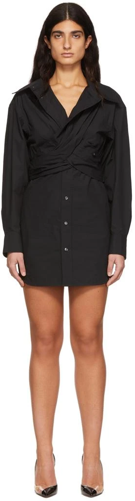 商品Alexander Wang|黑色棉质连衣裙,价格¥4059,第1张图片