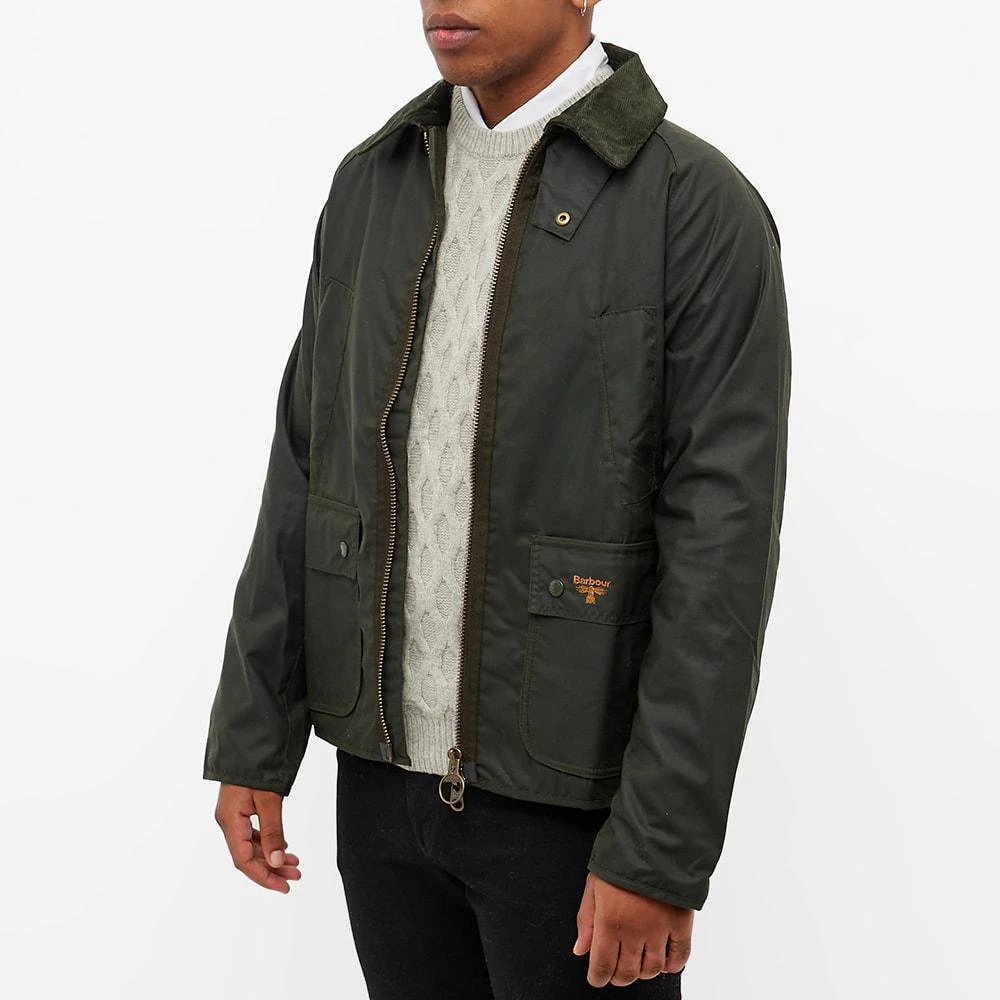 商品Barbour|Barbour Beacon Bedale Wax Jacket,价格¥2986,第2张图片详细描述
