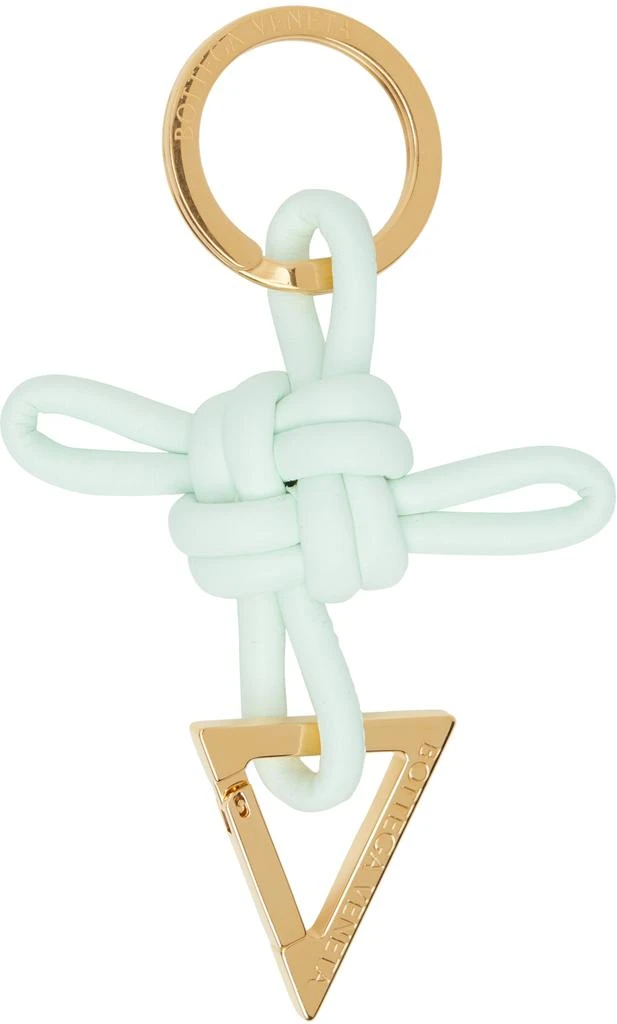 商品Bottega Veneta|Green Triangle Key Ring,价格¥2912,第1张图片