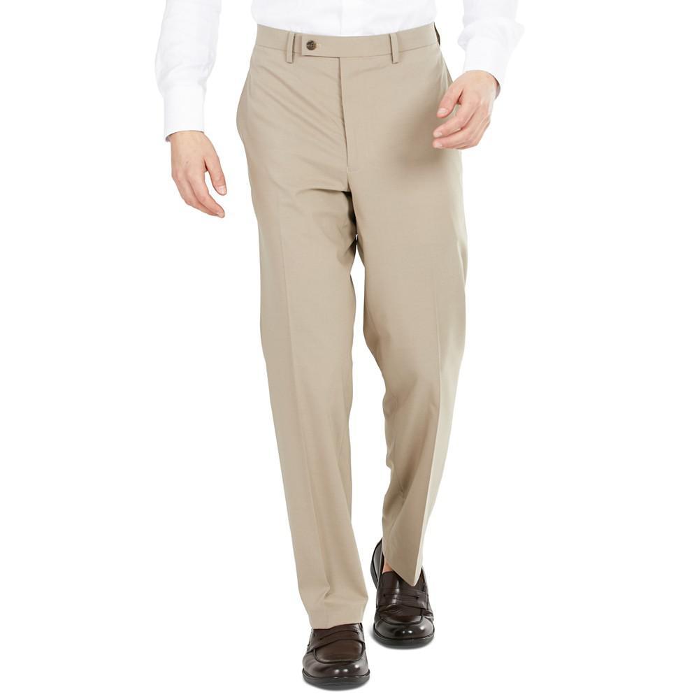 商品Ralph Lauren|Men's Classic-Fit Ultraflex Machine Washable Dress Pants,价格¥699,第1张图片