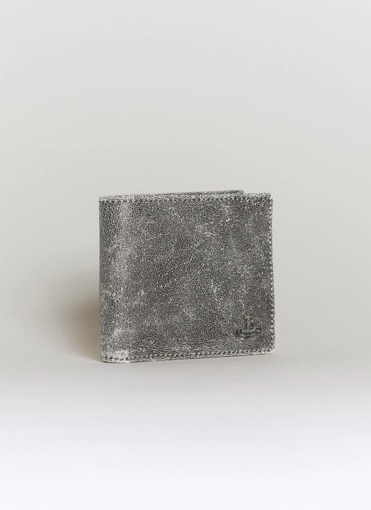 商品Vivienne Westwood|Distressed Bi-Fold Leather Wallet,价格¥1180,第3张图片详细描述