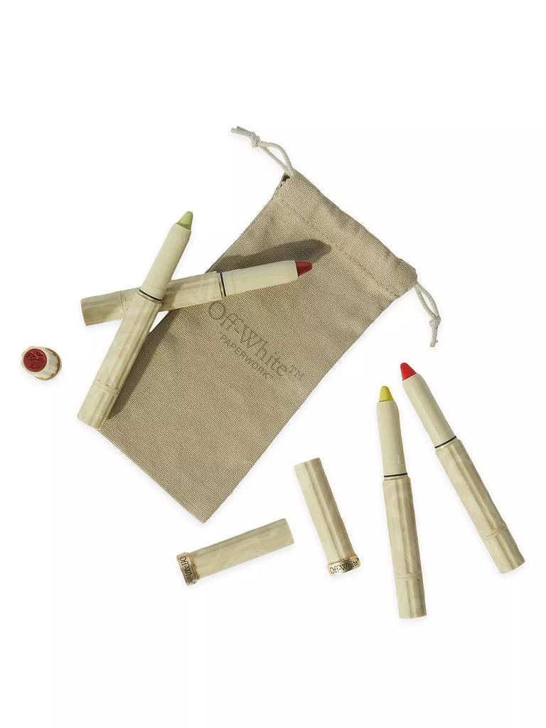 商品Off-White|Imprint Crayon Stick 4-Piece Set,价格¥1122,第1张图片