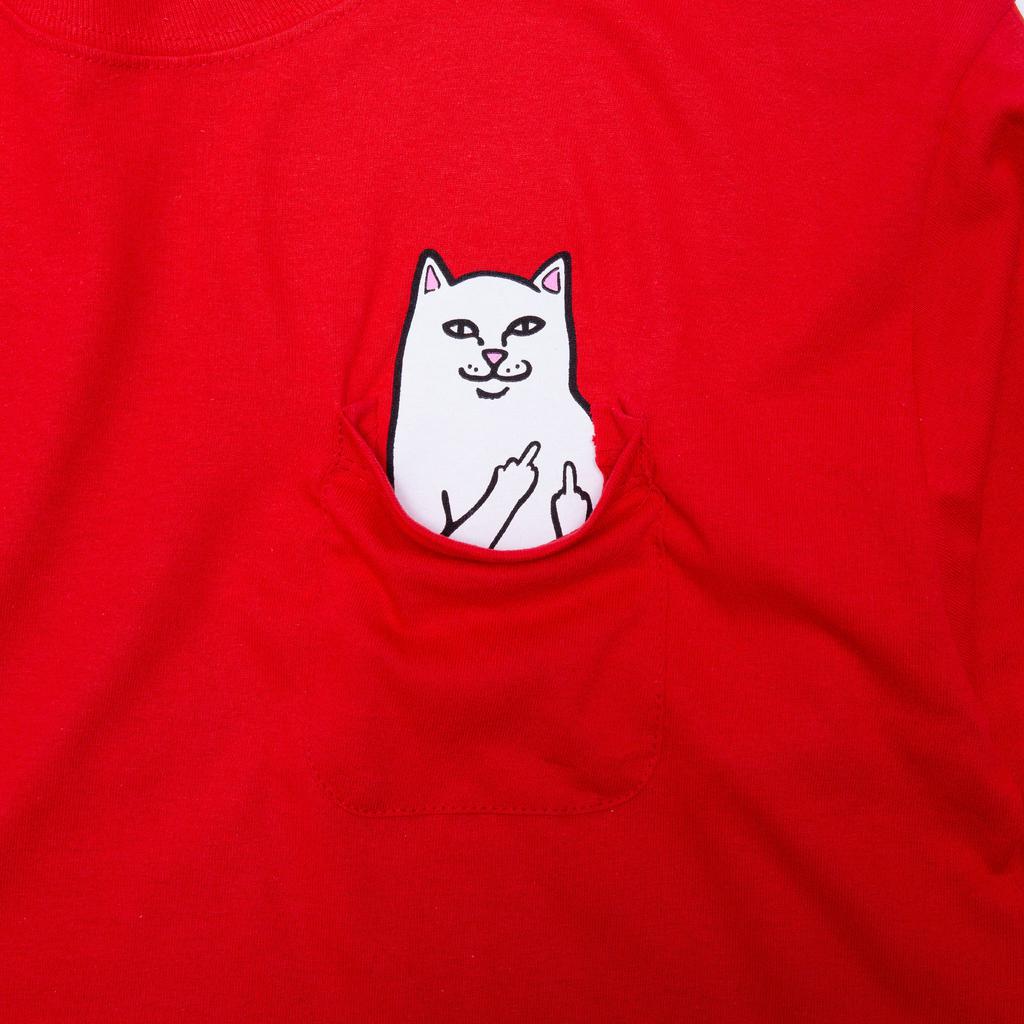 Lord Nermal Pocket Long Sleeve (Cherry Red)商品第2张图片规格展示