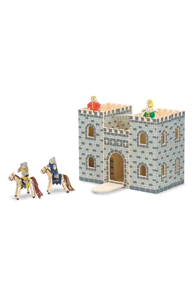 商品Melissa & Doug|Fold & Go Mini Castle Play Set,价格¥212,第1张图片