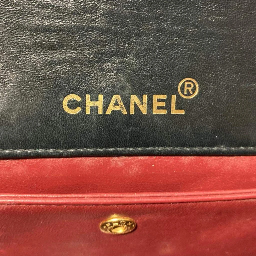 Chanel Black Matelasse Leather Vintage Single Flap Bag 商品