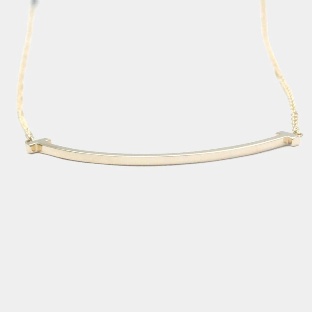 商品[二手商品] Tiffany & Co.|Tiffany & Co. 18K Rose Gold T Smile Pendant Necklace,价格¥7404,第5张图片详细描述