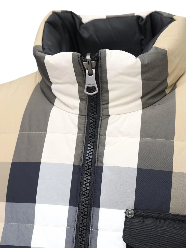 商品Burberry|Romford Check Print Tech Down Vest,价格¥12614,第5张图片详细描述