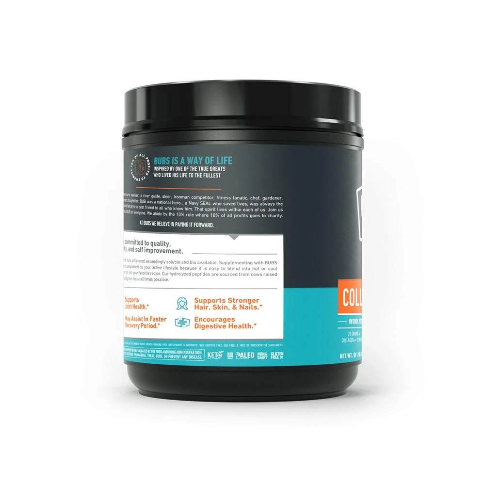 商品BUBS Naturals|Collagen Protein 20oz.,价格¥350,第3张图片详细描述