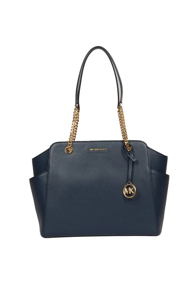 商品Michael Kors|Michael Michael Kors Jacquelyn Logo Charm Medium Tote Bag,价格¥1704,第1张图片