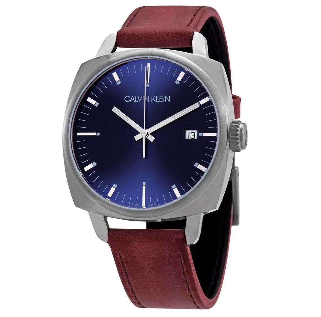 Calvin Klein Fraternity Quartz Blue Dial Mens Watch K9N111ZN商品第1张图片规格展示