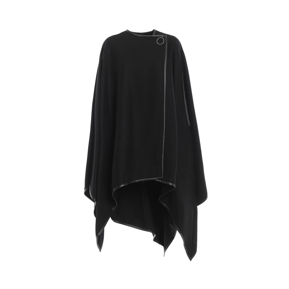 商品PINKO|PINKO 女黑色女士斗篷 1B144R-6192Z99,价格¥1755,第1张图片