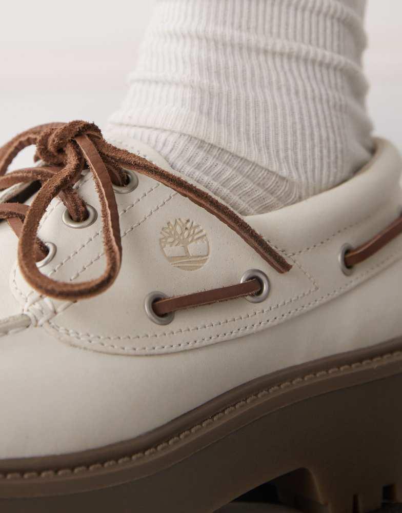 Timberland Timberland Stone Street platform 3 eye boat shoe