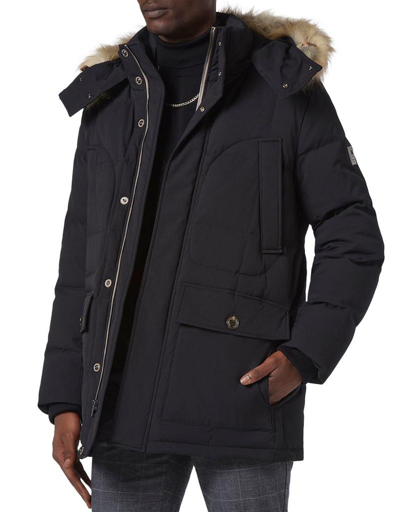 Olmstead Hooded Faux Fur Coat商品第3张图片规格展示