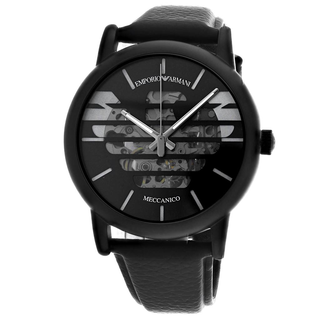 Armani Men's Black dial Watch商品第1张图片规格展示