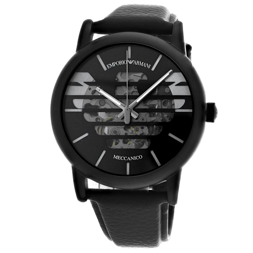 商品Armani|Armani Men's Black dial Watch,价格¥2289,第1张图片