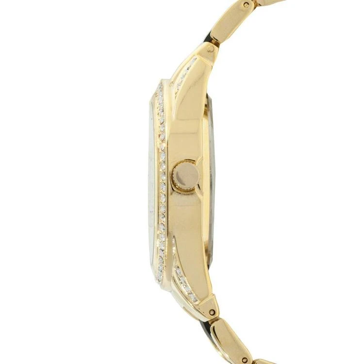 商品INC International|Women's Gold-Tone and Black Bracelet Watch 40mm, Only at Macy's,价格¥278,第4张图片详细描述