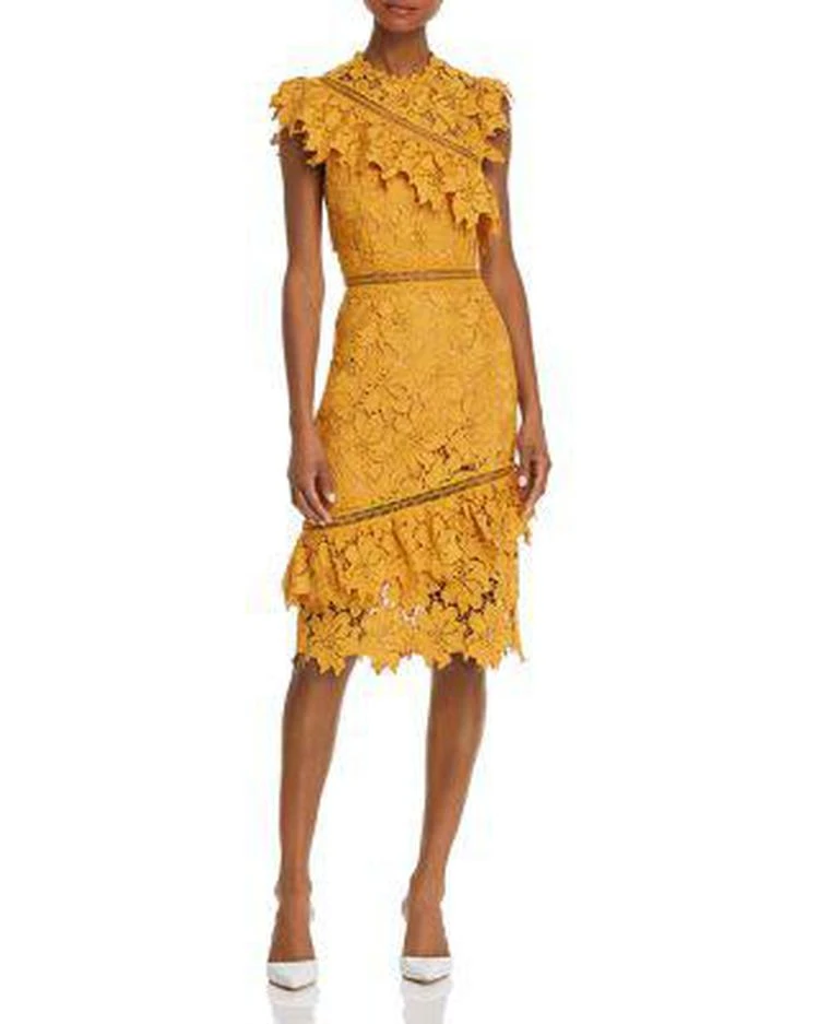 商品SAYLOR|Asymmetric Lace Dress,价格¥1983,第1张图片