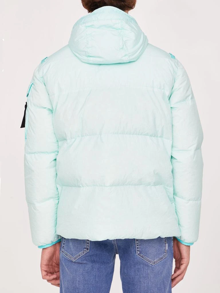 商品Stone Island|Turquoise down jacket,价格¥5907,第4张图片详细描述