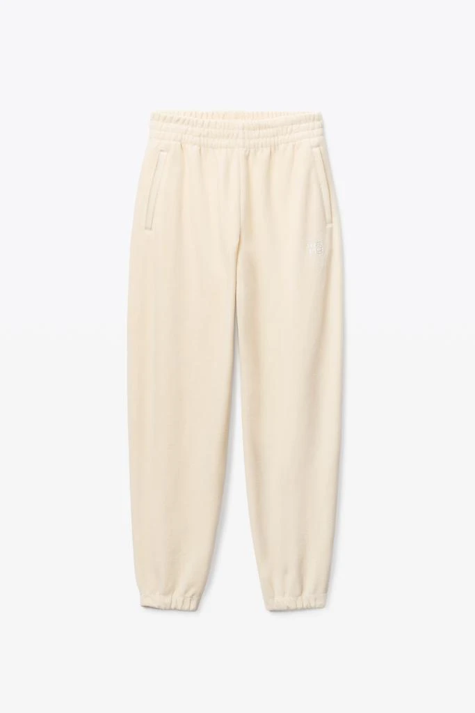 商品Alexander Wang|HOTFIX LOGO SWEATPANT IN VELOUR,价格¥1249,第3张图片详细描述