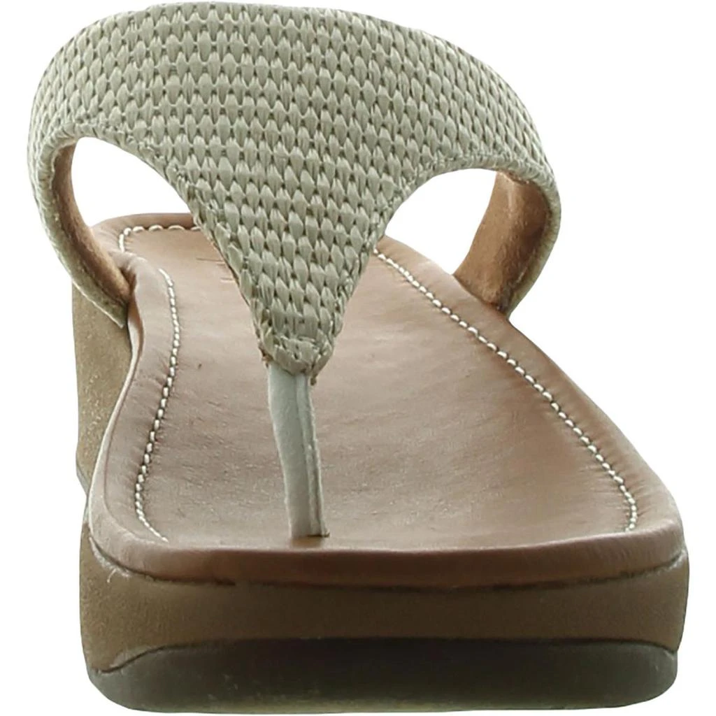 商品FitFlop|Fitflop Womens Imogen Faux Leather Open Toe Thong Sandals,价格¥423,第3张图片详细描述