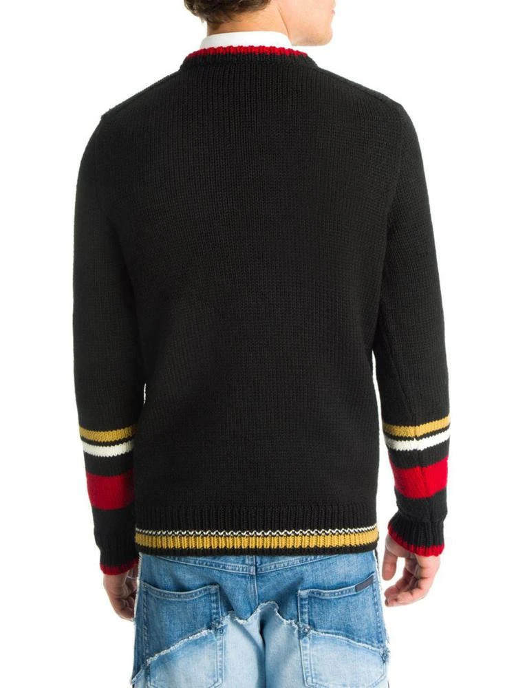 商品Dolce & Gabbana|Lion Knitted Wool Pullover,价格¥5085,第2张图片详细描述