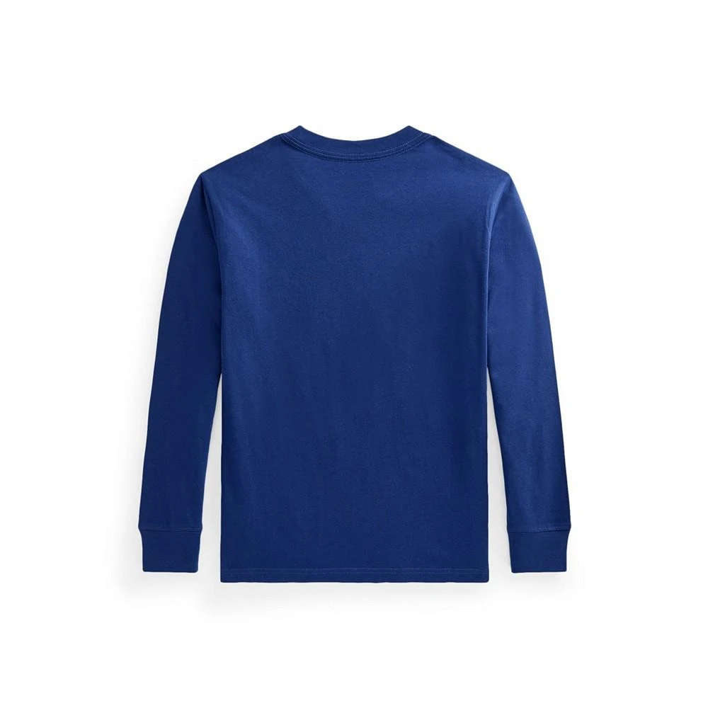 商品Ralph Lauren|Big Boys Cotton Jersey Long-Sleeve T-shirt,价格¥258,第2张图片详细描述