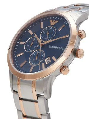 商品Emporio Armani|2-Piece Bi-Tone Stainless Steel Chrono Watch & Cufflinks Set,价格¥1700,第3张图片详细描述