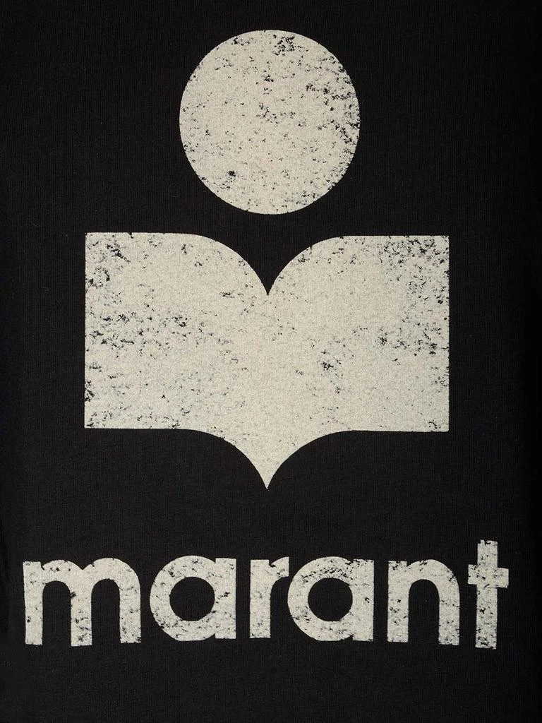 商品Isabel Marant|Isabel Marant Logo Printed Crewneck T-Shirt,价格¥751,第5张图片详细描述