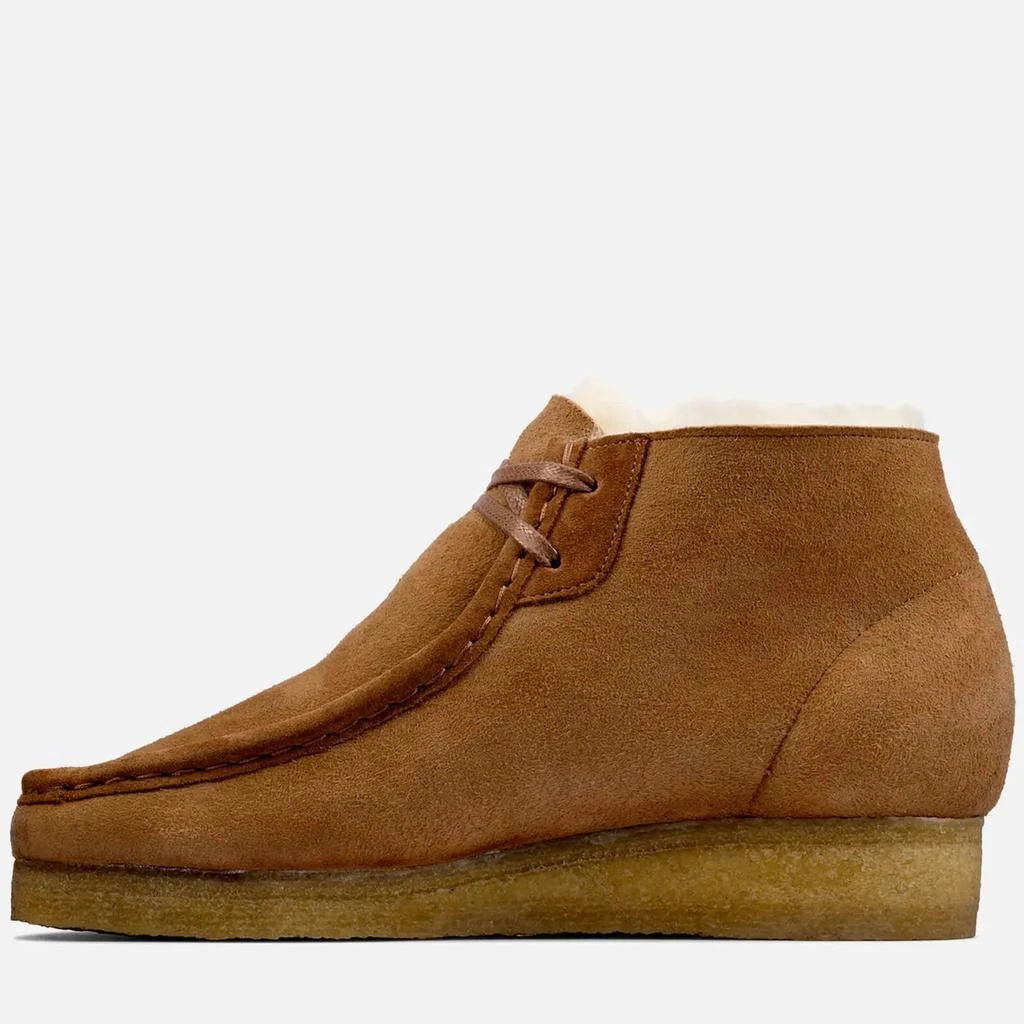 商品Clarks|Clarks Originals Women's Warm Lined Pack' Wallabee Boots - Tan,价格¥531,第2张图片详细描述