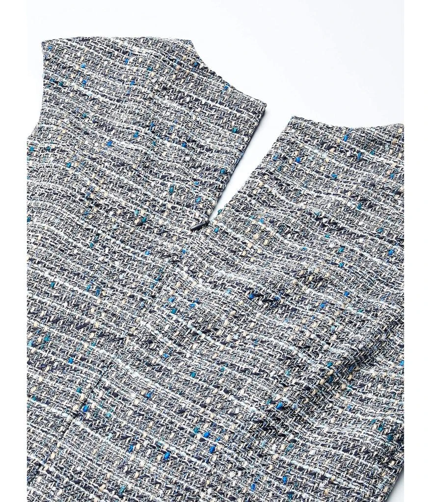 商品Karl Lagerfeld Paris|Women's Sleeveless Multi Colored Tweed Shift Dress,价格¥658,第2张图片详细描述