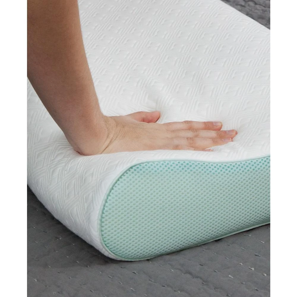 商品IntelliSLEEP|Natural Comfort Contour Memory Foam Pillow, Standard, Created For Macy's,价格¥442,第3张图片详细描述