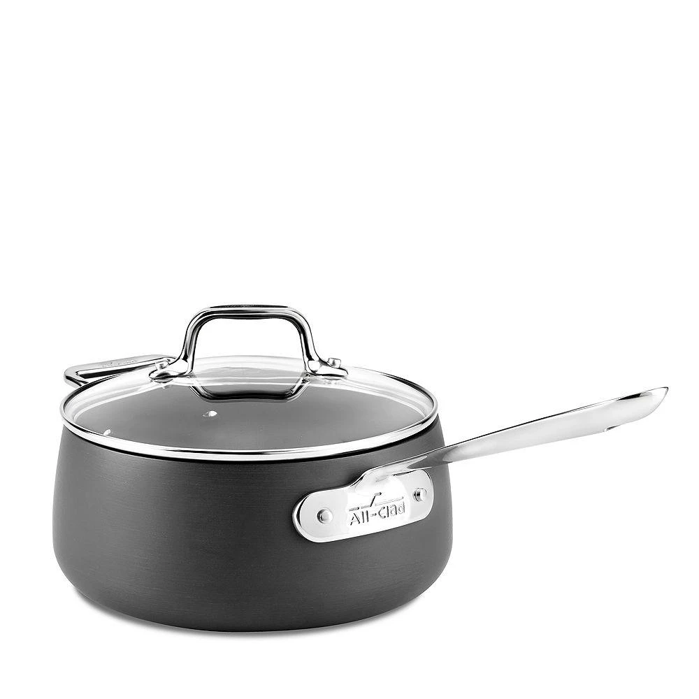 商品All-Clad|Hard Anodized Nonstick 3.5-Quart Saucepan ,价格¥601,第1张图片详细描述