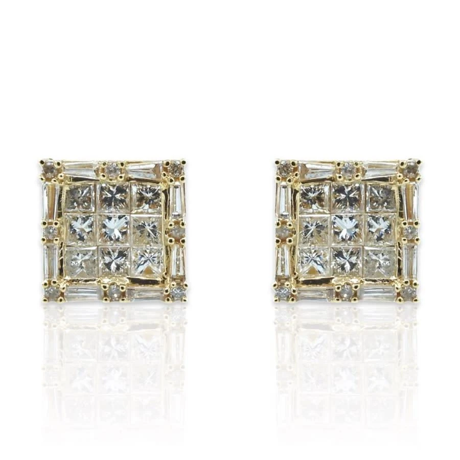 商品Tresorra|18K Yellow Gold Diamond Stud Earrings,价格¥12000,第1张图片